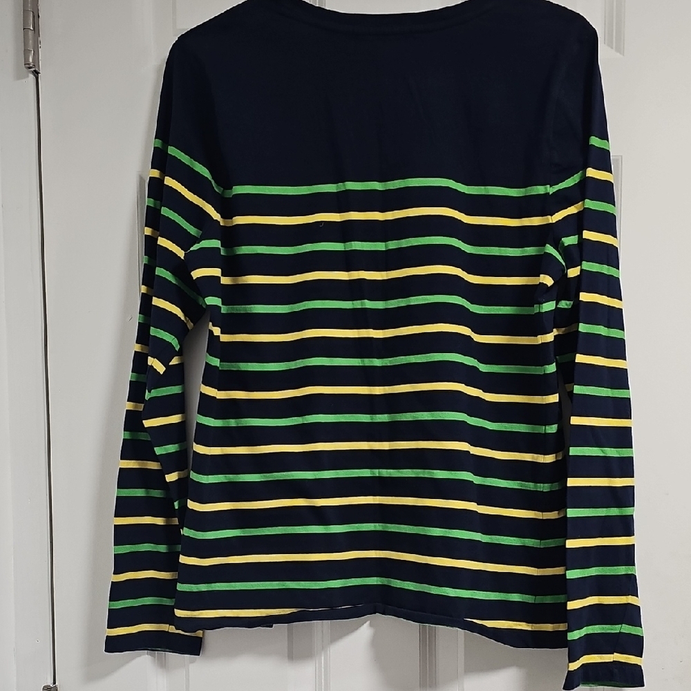 Lauren Ralph Lauren Navy Shirt - Picture 5 of 7